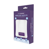 Bamboo Baby Washcloth 3pk - White & Grey - ClevaMama