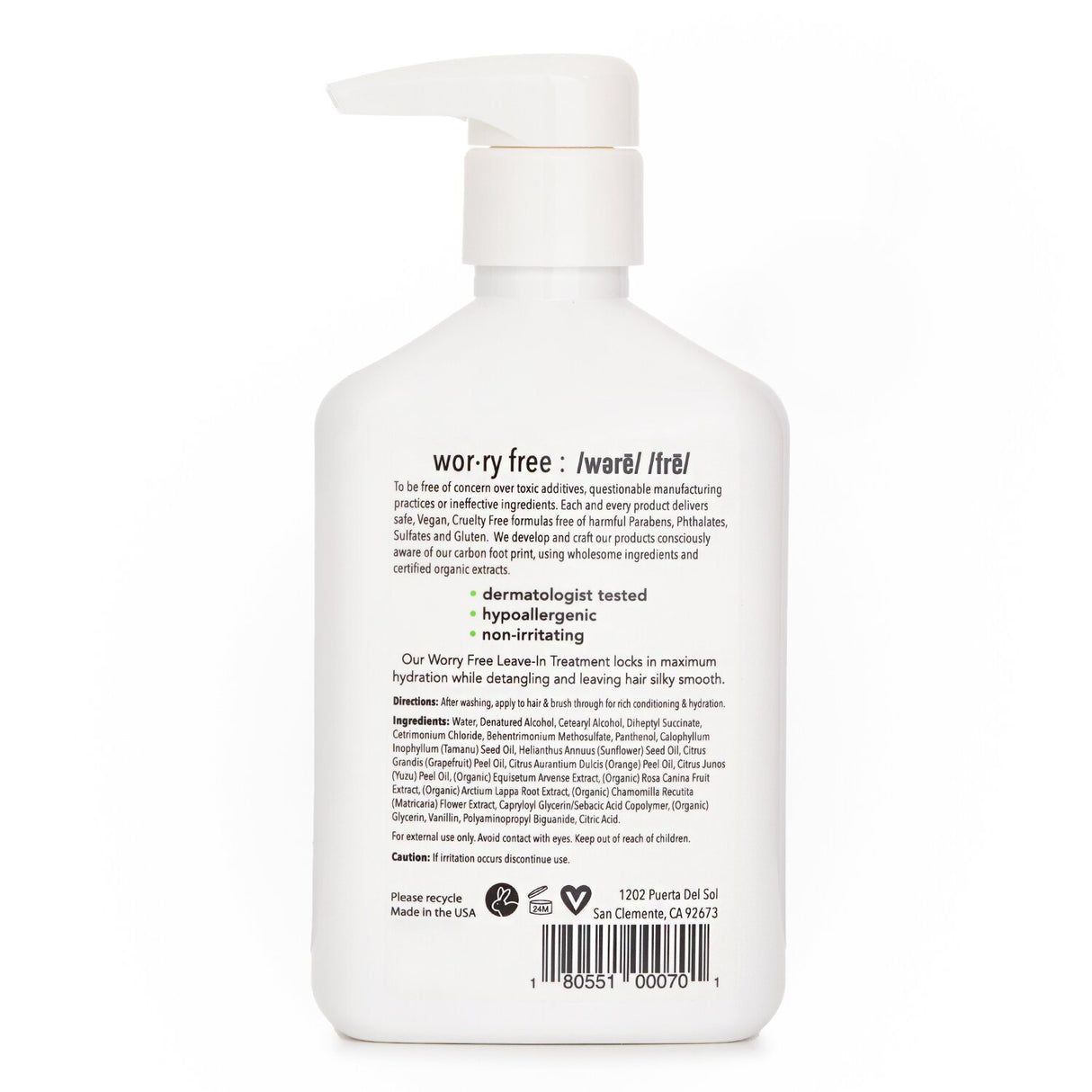 Original Sprout Worry Free Leave In Treatment 300ml/10oz