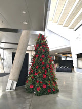 Artificial Green Pine Tree (12') with Metal Frame