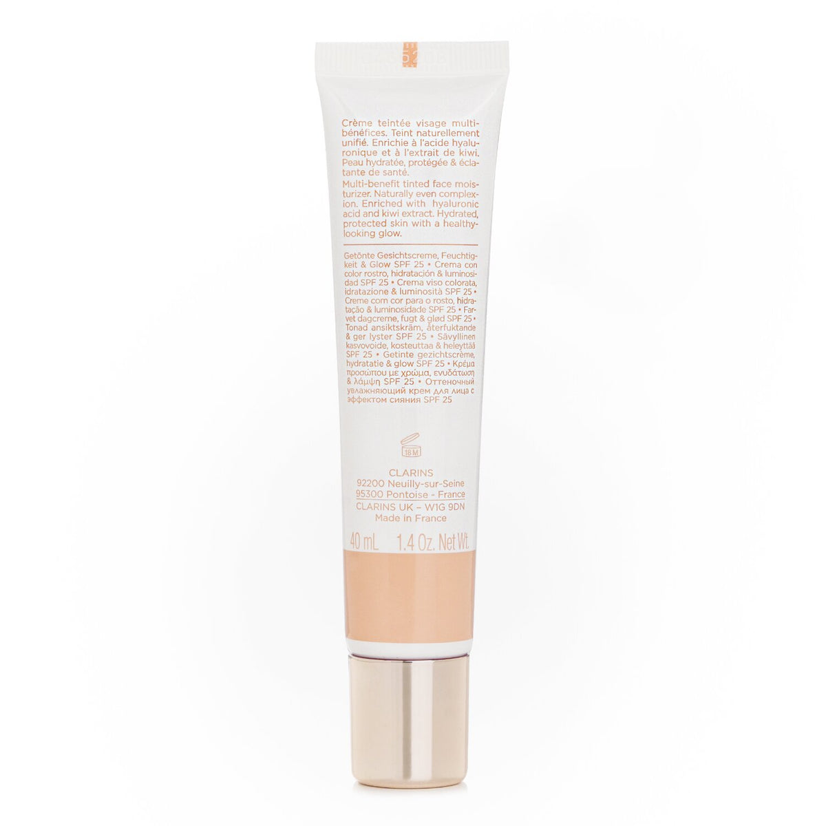 Clarins Skin Illusion Tinted Moisturizer SPF 25 - # 2  40ml