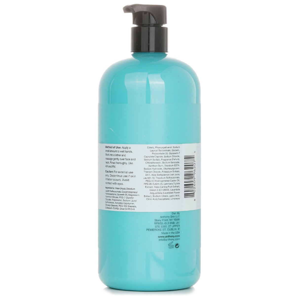 Anthony Logistics For Men Algae Facial Cleanser 946ml/