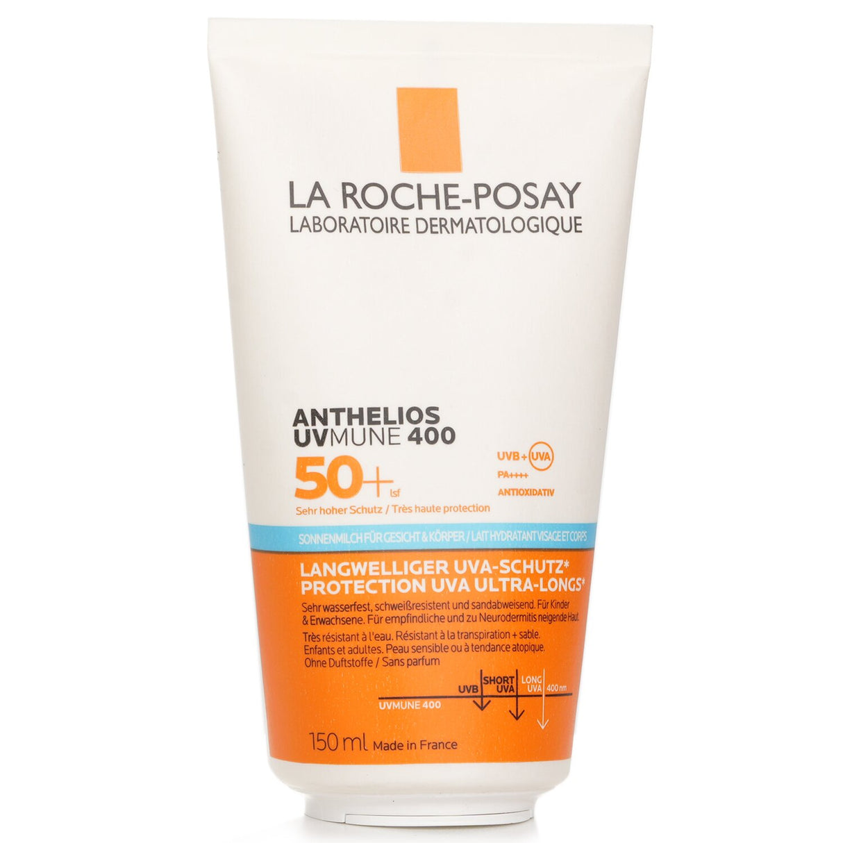 La Roche Posay Anthelios UVmune 400 Moisturizing Milk SPF 50 (For Face And Body)