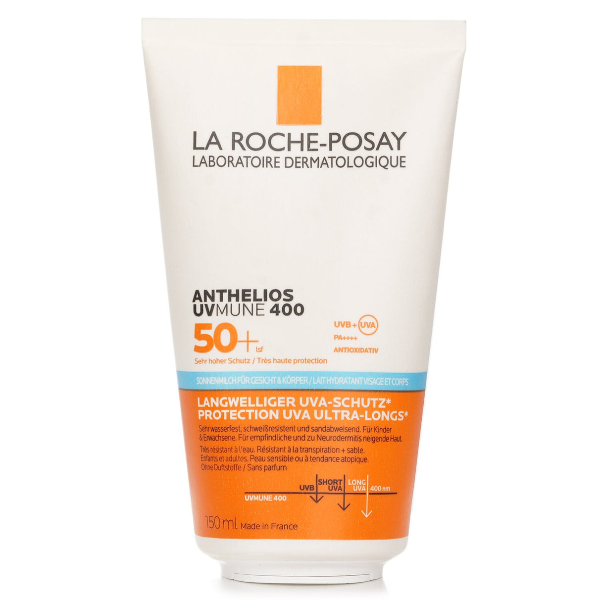 La Roche Posay Anthelios UVmune 400 Moisturizing Milk SPF 50 (For Face And Body)