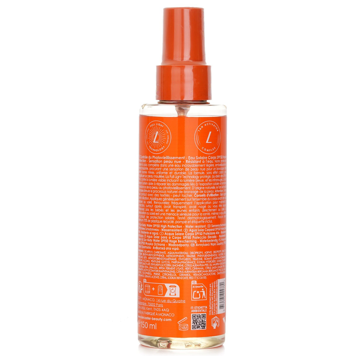 Lancaster Sun Beauty Sun Body Water SPF 50  150ml