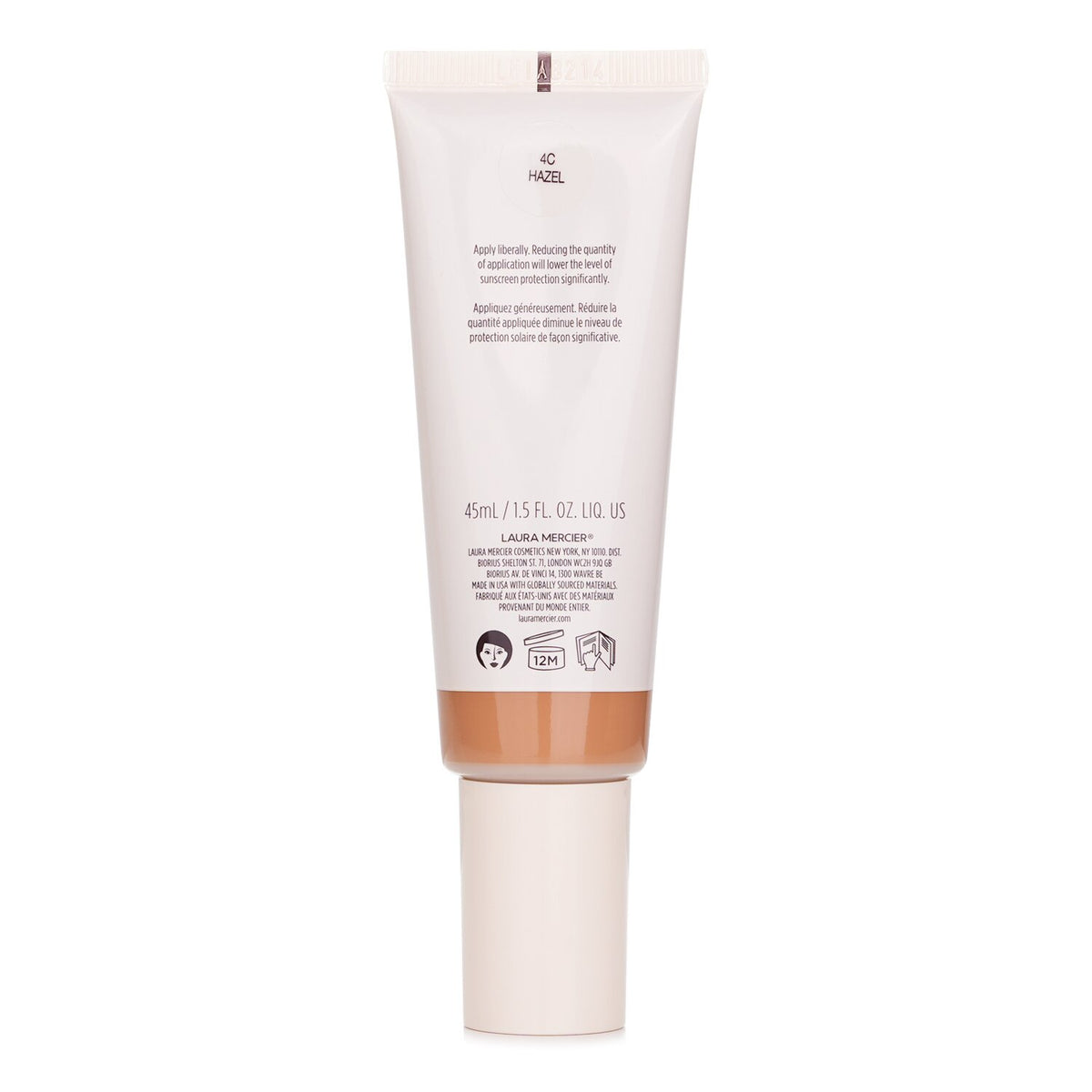Laura Mercier Tinted Moisturizer Natural Dewy - # 4C Hazel  45ml