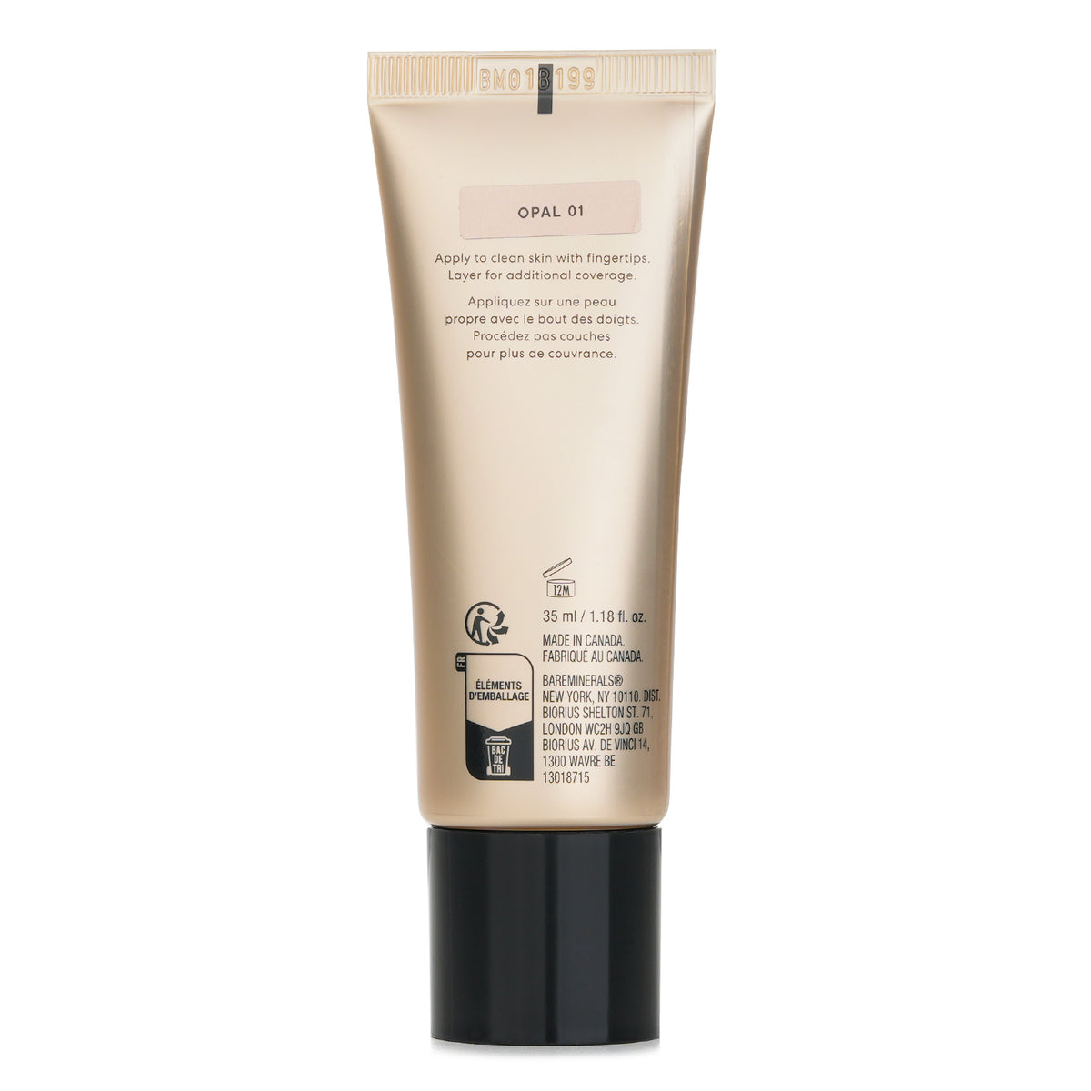 BareMinerals Complexion Rescue Tined Moisturizer SPF 30 - # Opal 01  35ml/1.18oz