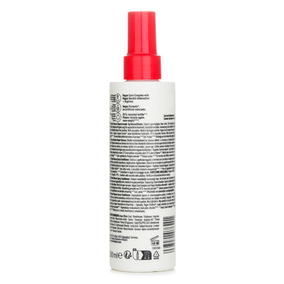Schwarzkopf Bonacure Repair Rescue Spray Conditioner  200ml