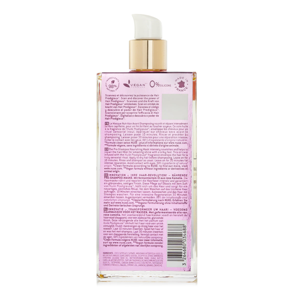 Nuxe Hair Prodigieux Pre Shampoo Nourishing Mask  125ml/4.2oz