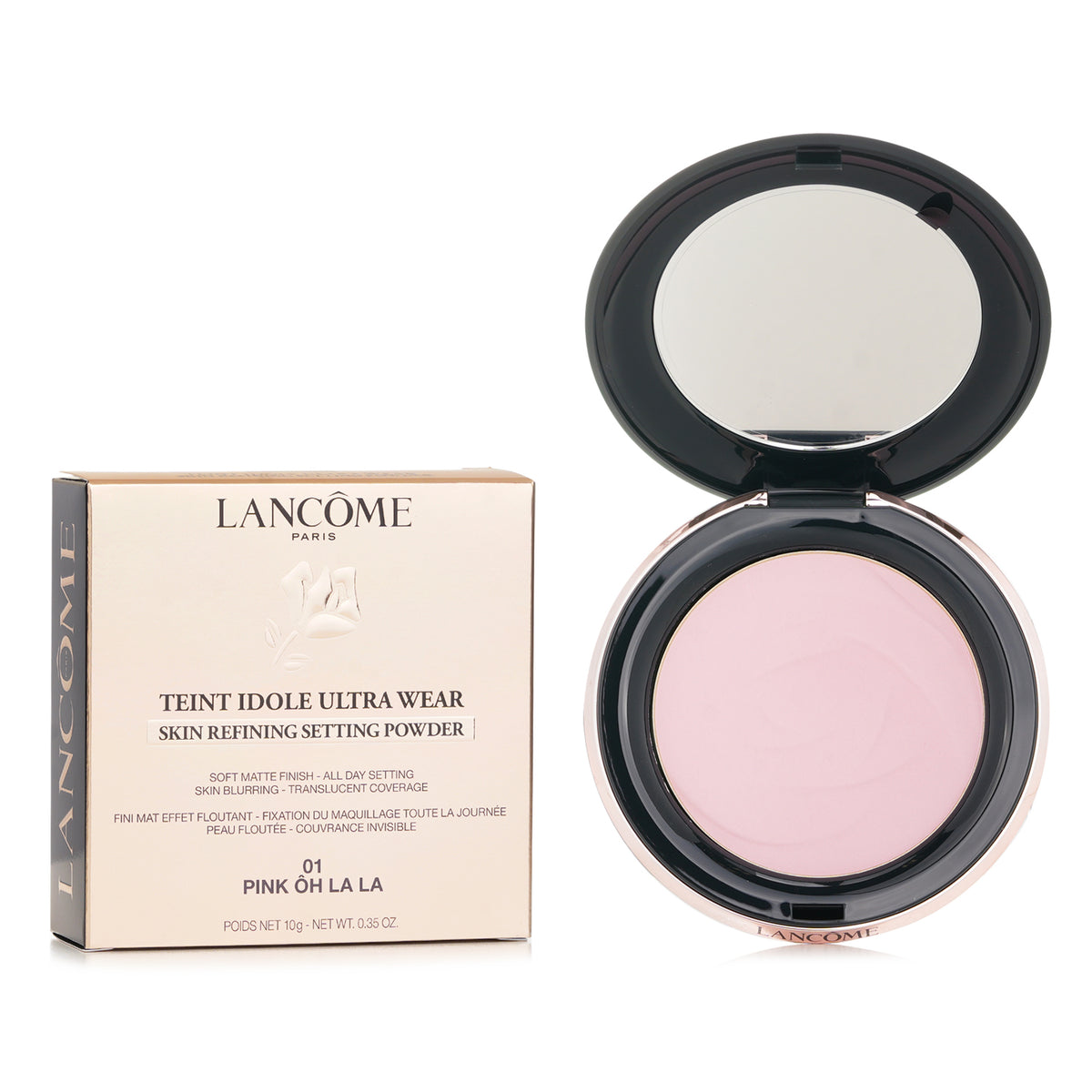 Lancome Teint Idole Ultra Wear Skin Refining Setting Powder - # 01 Pink Oh La