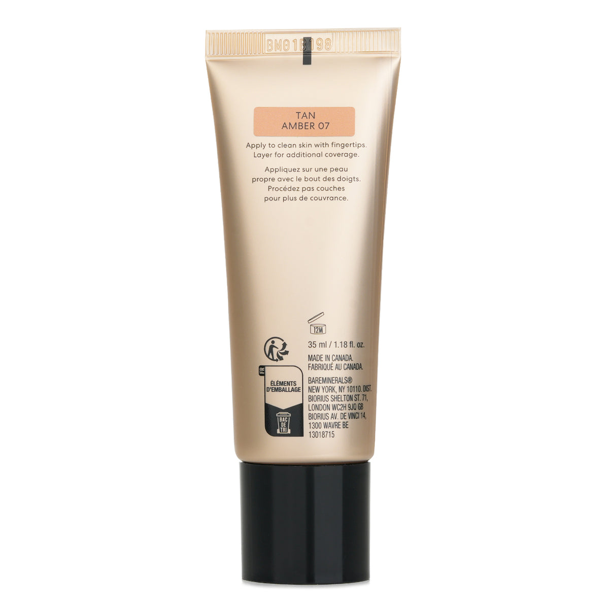 BareMinerals Complexion Rescue Tined Moisturizer SPF 30 - # Tan Amber 07 35ml/