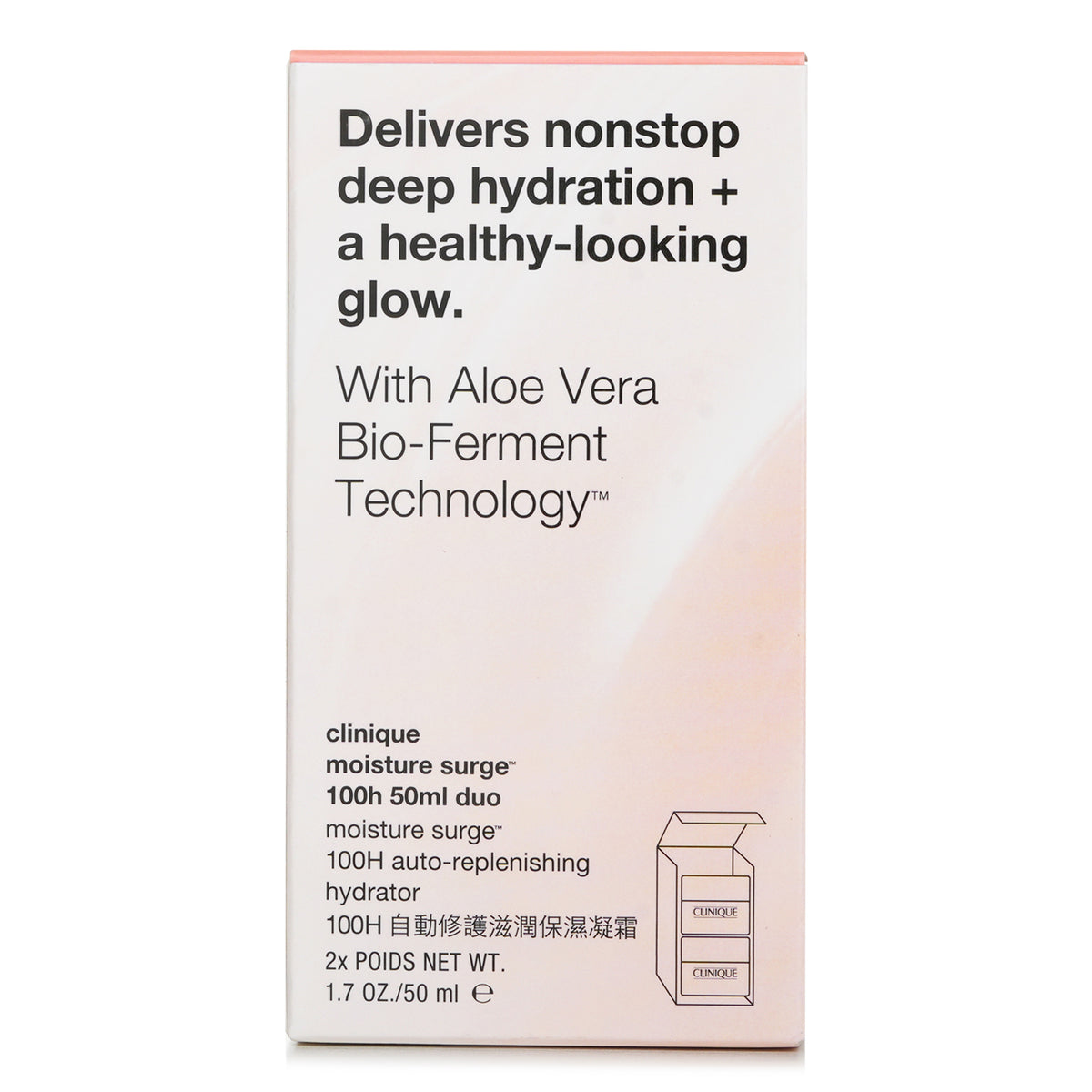 Clinique Moisture Surge 100H Auto-Replenishing Hydrator Duo Set  2x50ml
