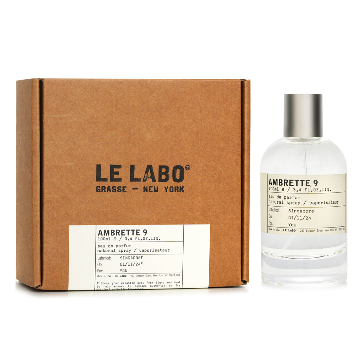 Le Labo Ambrette 9 Eau de Parfum (Box Slightly Damaged)  100ml/3.4oz