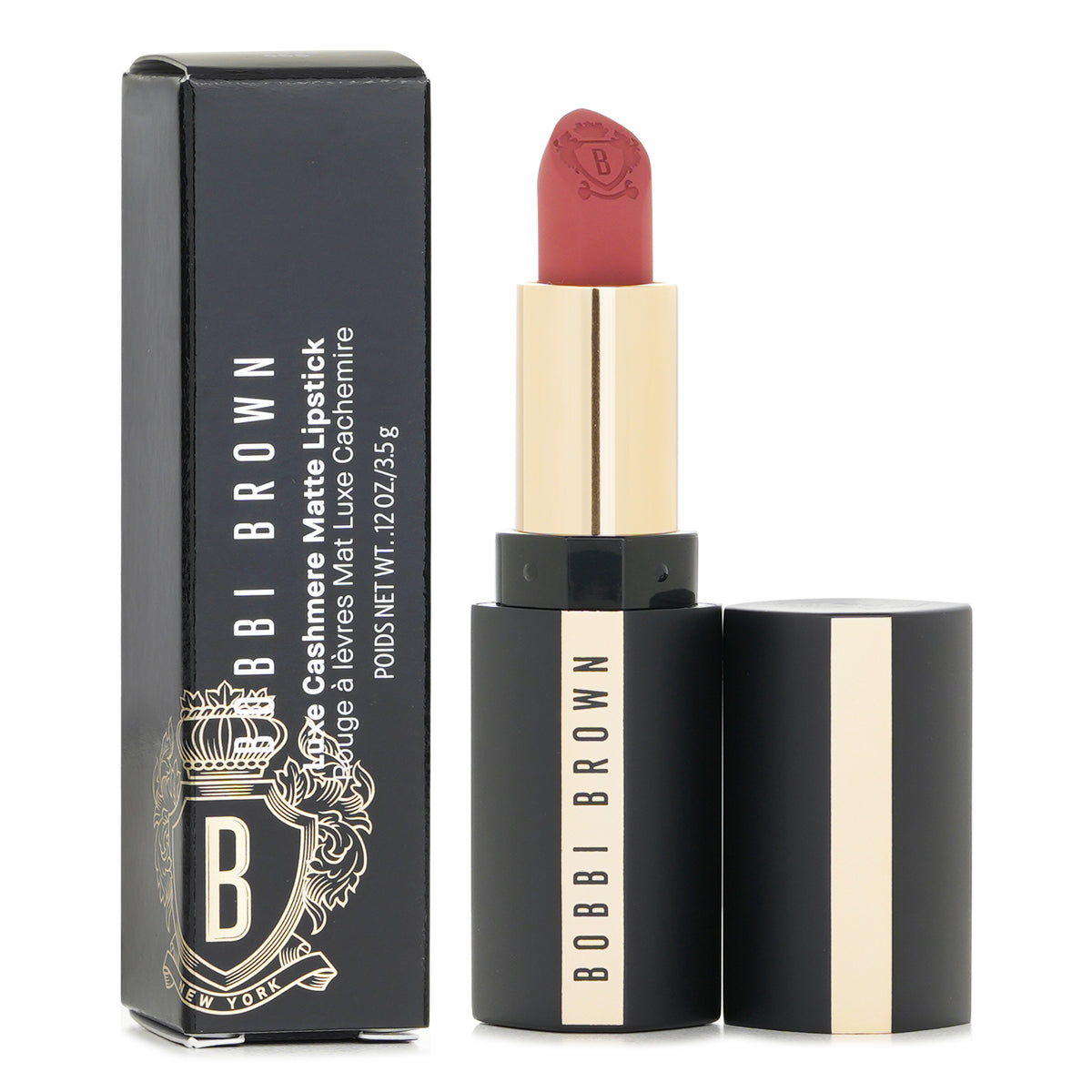 Bobbi Brown Luxe Cashmere Matte Lipstick - # 455 Midtown Mauve  3.5g