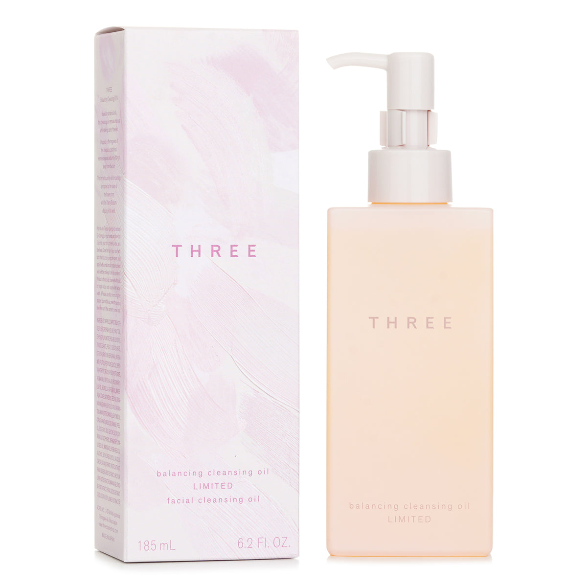THREE Balancing Cleansing Oil N Sakura Limited Edition  185ml