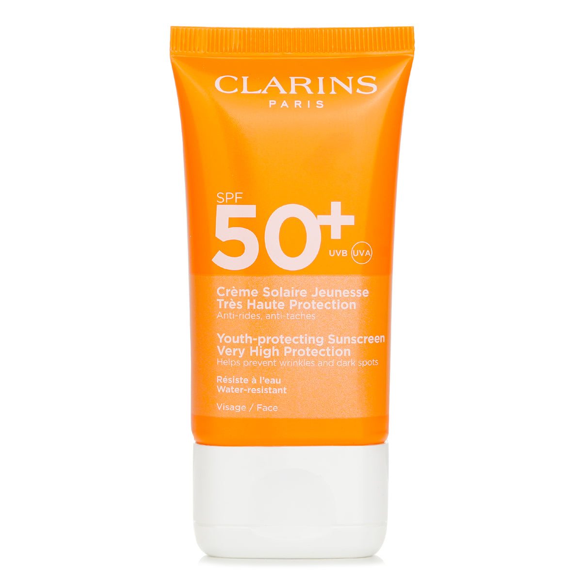 Clarins Youth Protection Sunscreen Very High Protection SPF 50 (For Face)  50ml