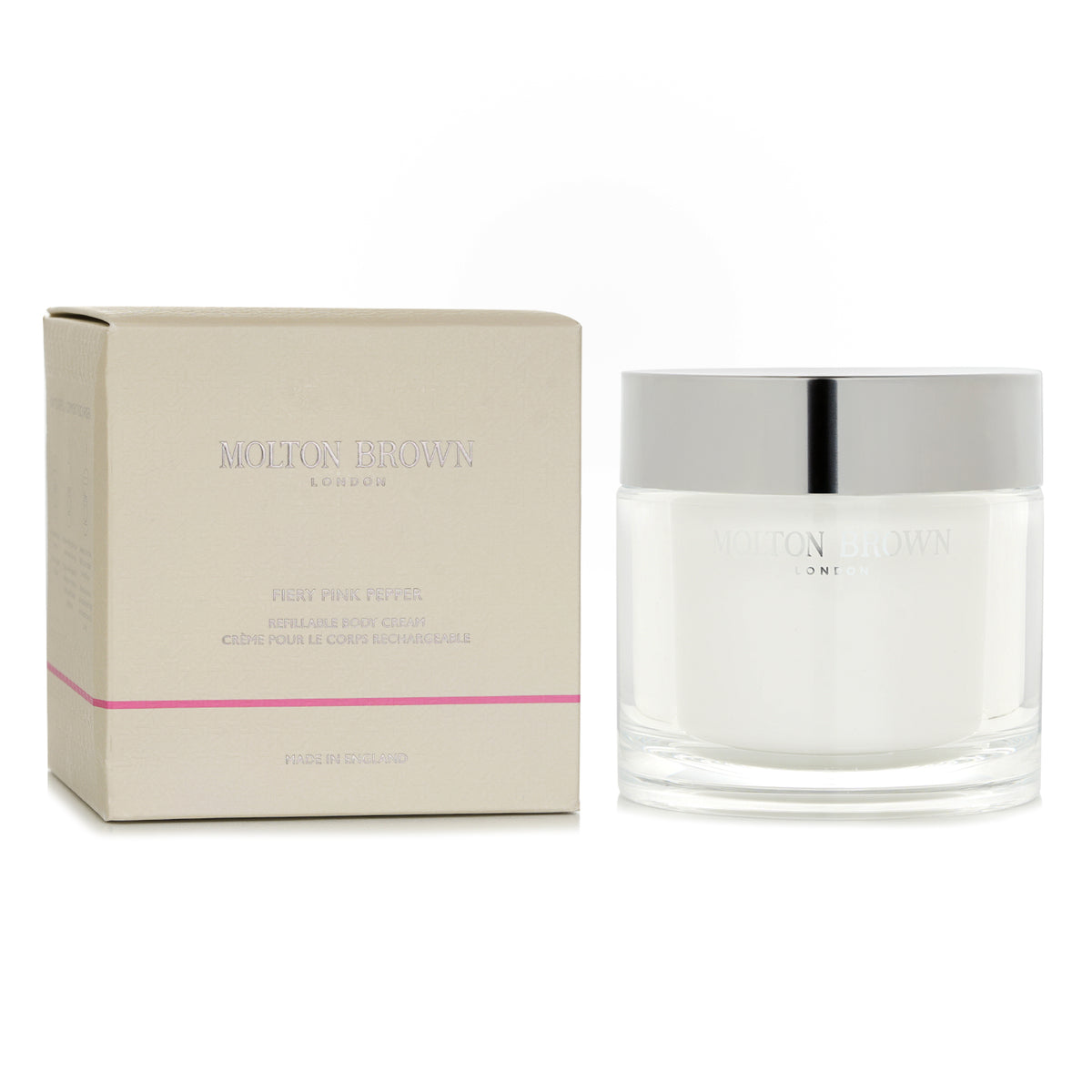 Molton Brown Fiery Pink Pepper Refillable Body Cream  200ml/6.6oz