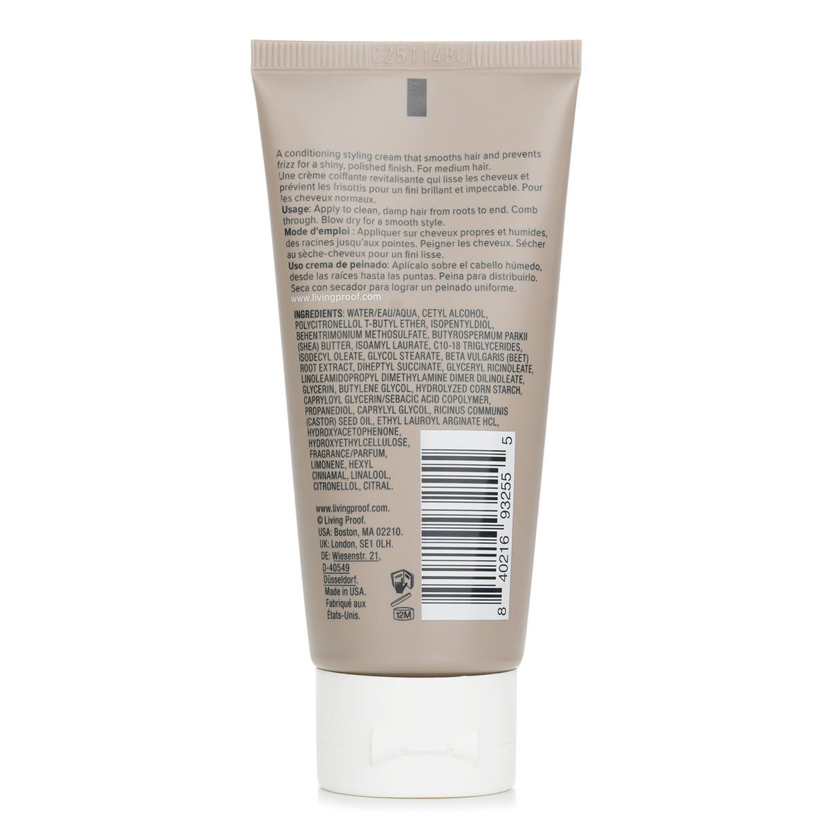 Living Proof No Frizz Smooth Styling Cream  60ml