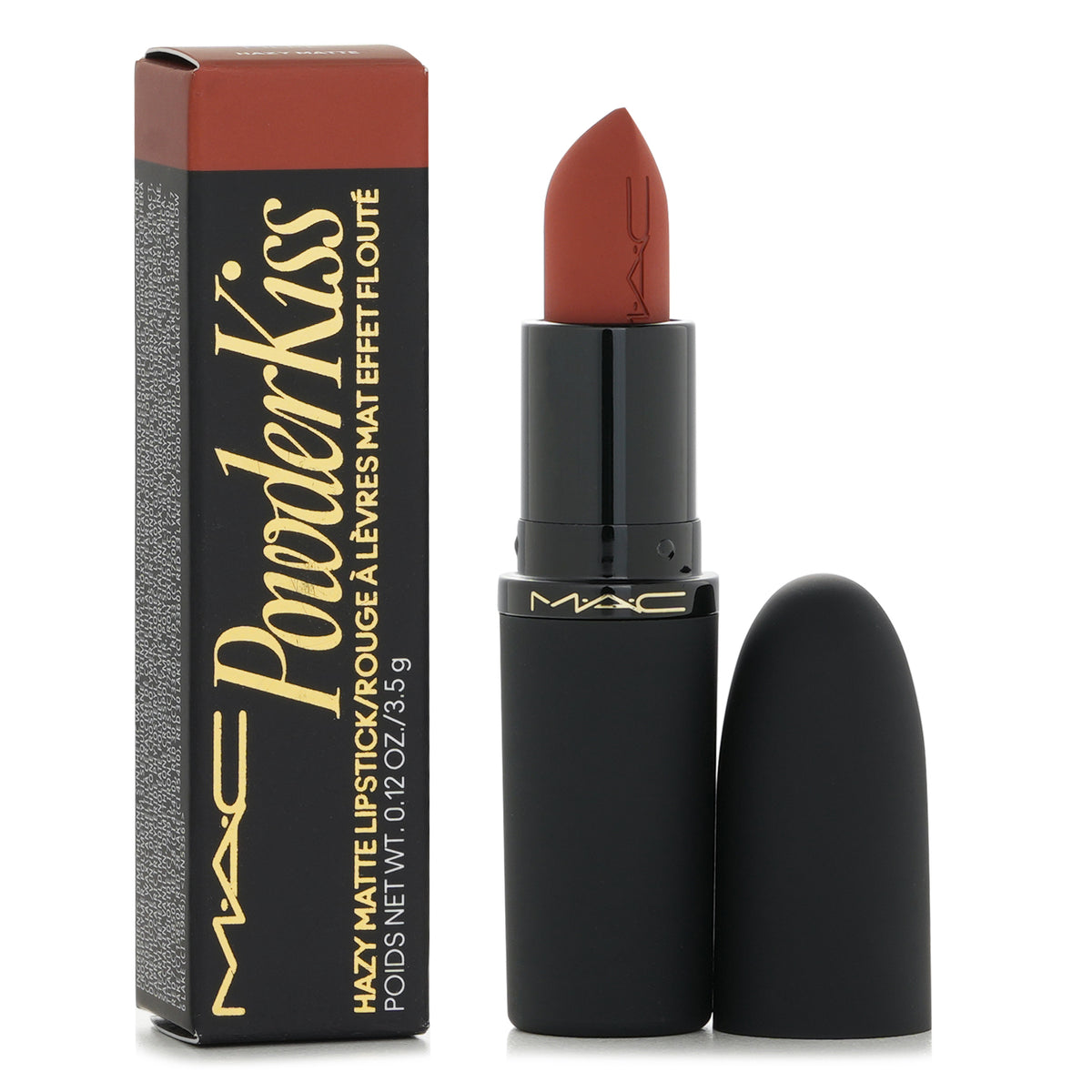 MAC Powder Kiss Hazy Matte Lipstick - # 925 Marrakesh-Mere  3.5g