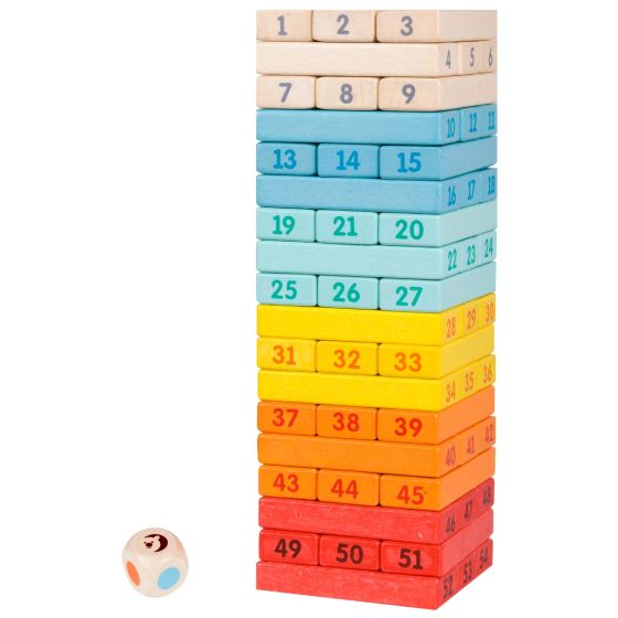 Deluxe Colourful Tower Game - Classic World
