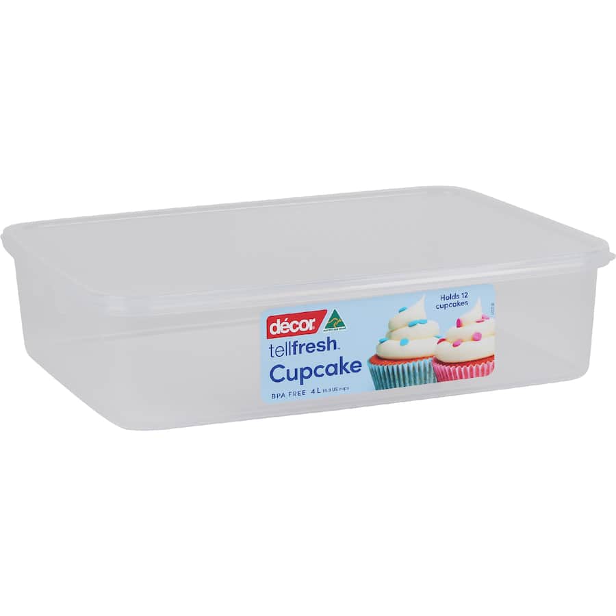 Decor Tellfresh Container Cupcake 4L