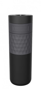 Kambukka - Etna Grip 3-in-1 SnapcleanÂ® 500ml Travel Mug Black Steel