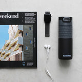 Kambukka - Etna Grip 3-in-1 SnapcleanÂ® 500ml Travel Mug Black Steel