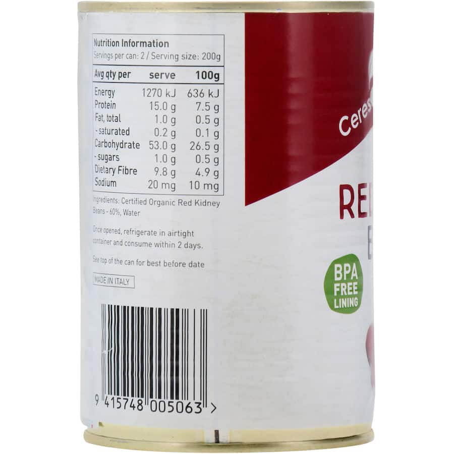 Ceres Organics Beans Red Kidney