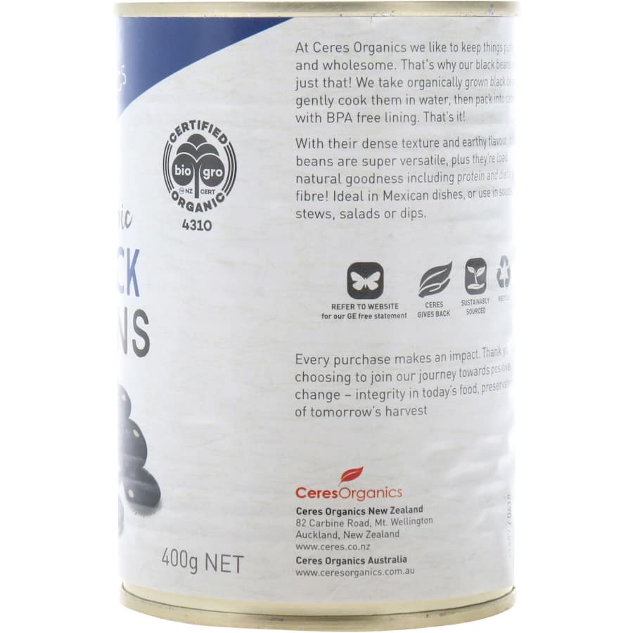 Ceres Organics Beans Black