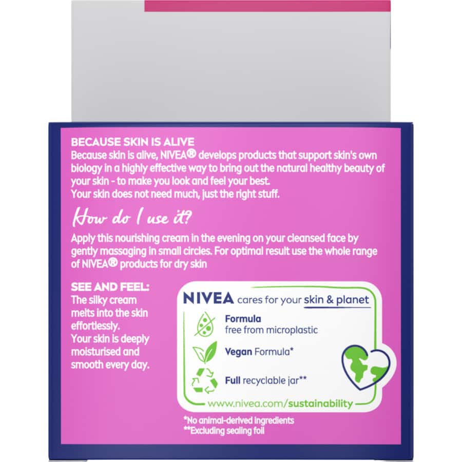 Nivea Nourishing Night Cream Moisture + Regeneration 50mL