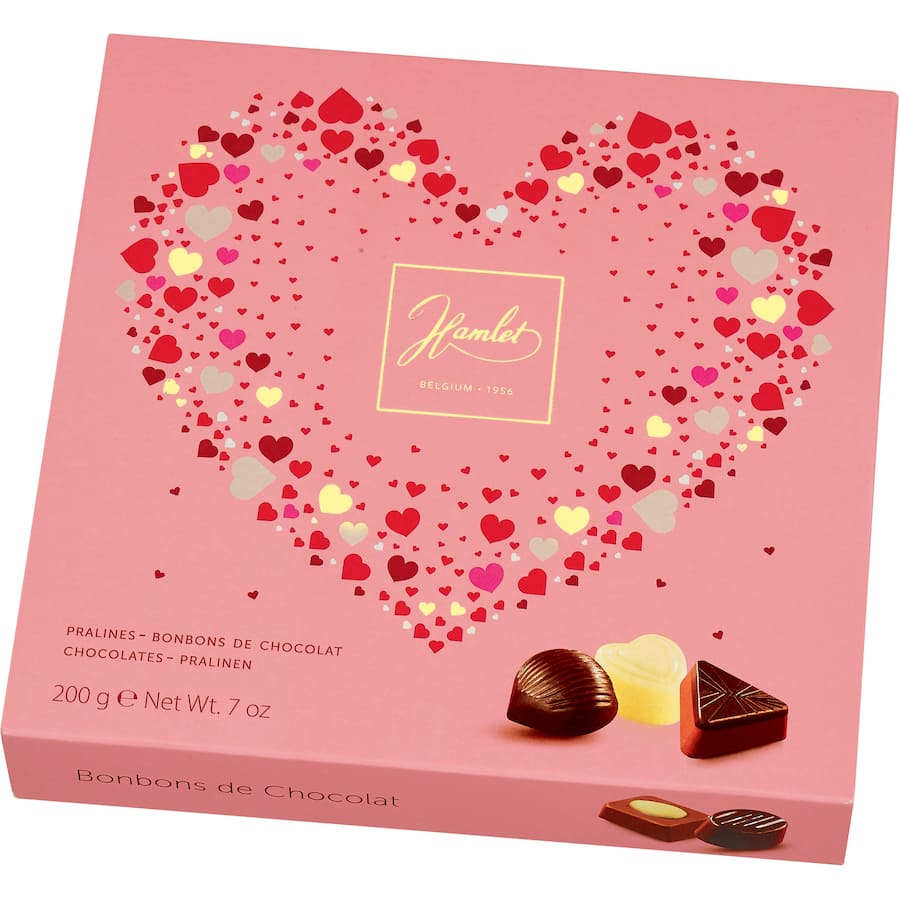 Hamlet Belgian Chocolates Heart Design