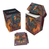 Ultra Pro: UP38669 MTG 2025 Aetherdrift 100+ Deck Box Borderless Racer 1 for MtG