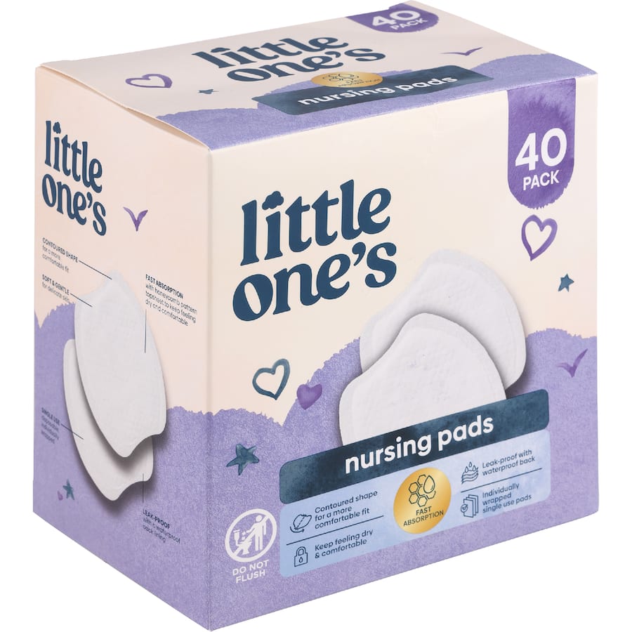 Little Ones Nursing Pad  40pack