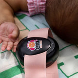 Baby Earmuffs - White/Headband-Coral - Em's 4 Kids