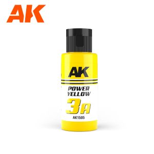 AK Interactive - Dual Exo 3A - Power Yellow 60ml - Model Paint