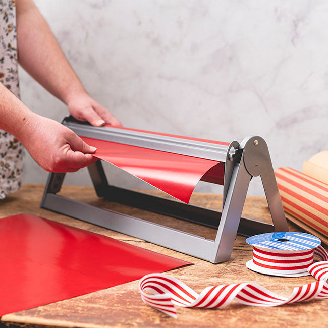 Desk Top Folding Kraft Paper Roll Dispenser 750mm