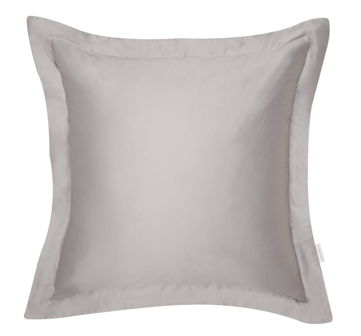 Euro Pillowcase - Logan And Mason 400TC Egyptian Cotton Sateen (Pewter)