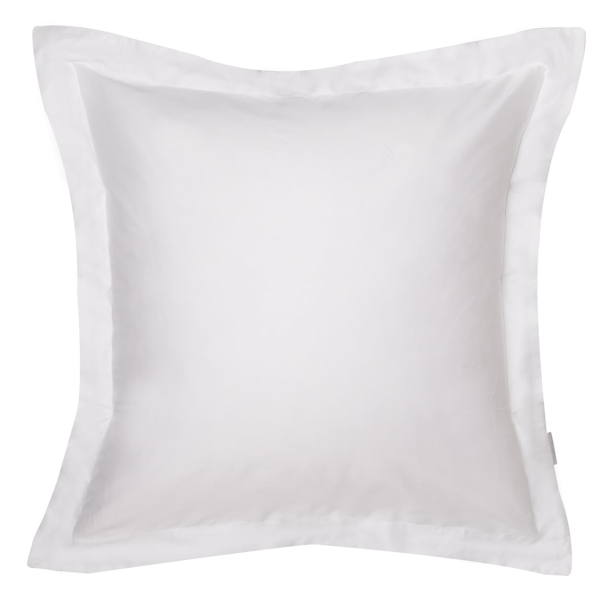 Euro Pillowcase - Logan And Mason 400TC Egyptian Cotton Sateen (White)