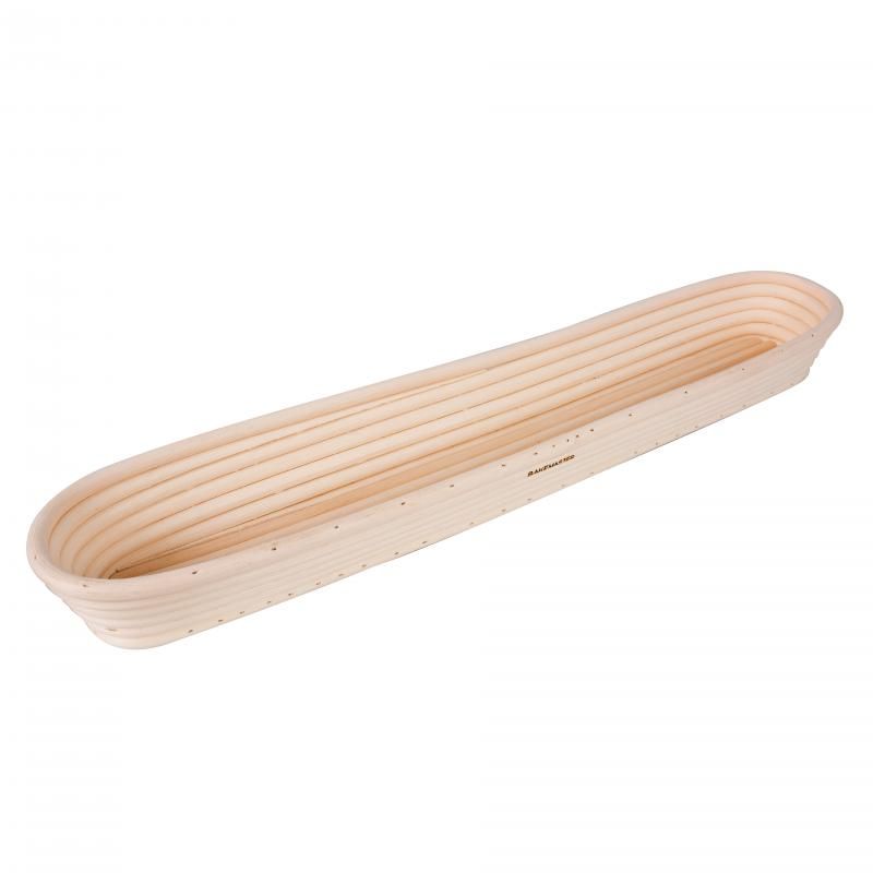 Bakemaster Baguette Proving Basket 44 X 9 X 5cm Rattan