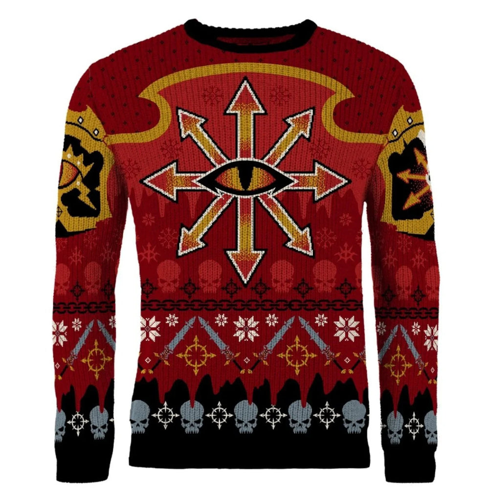 Warhammer 40000: Chaos Christmas Jumper (Size L)