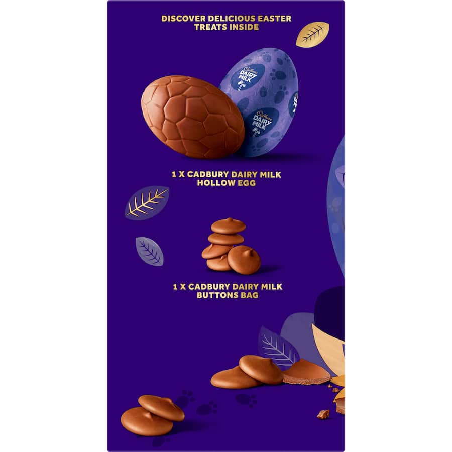Cadbury Easter Egg With Chocolate Buttons