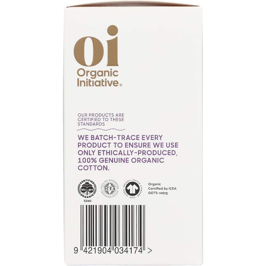 Oi Organic Cotton Pads Overnight 8 pack