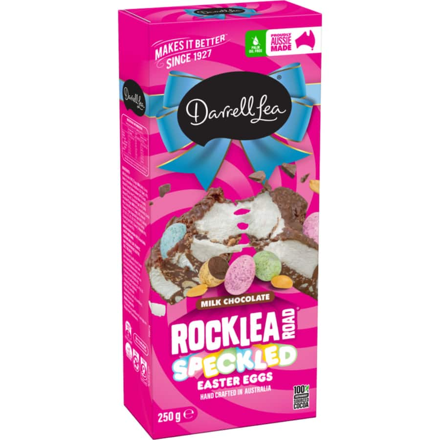 Darrell Lea Slice Rocky Road With Speckled Eggs