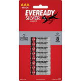 Eveready Silver Batteries Aaa 8pack