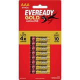 Eveready Gold Batteries Aaa 8pack