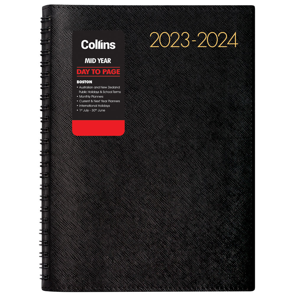 Collins Diary Mid Year Boston A51 Day Per Page 2025/2026
