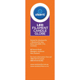Olsent Bayonet Candle Bulb Led 4w 470 Lumen Warm White 2pack