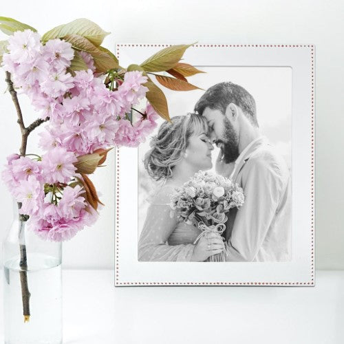 Profile - Noble White Rose Gold Metal Photo Frame - 4x6in (10x15cm)
