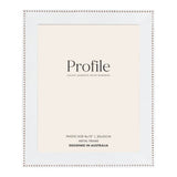 Profile - Noble White Rose Gold Metal Photo Frame - 4x6in (10x15cm)