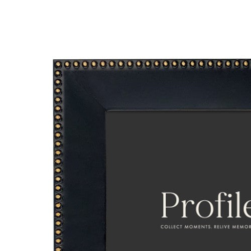 Profile - Noble Black Rose Gold Metal Photo Frame - 4x6in (10x15cm)