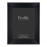 Profile - Noble Black Rose Gold Metal Photo Frame - 5x7in (13x18cm)